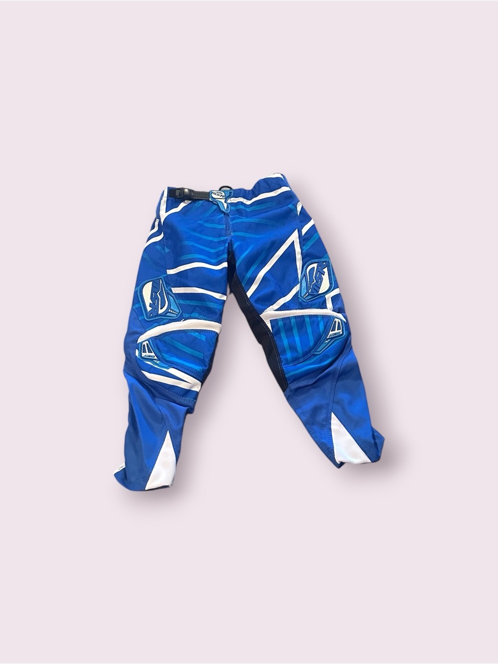 Youth Axxis MSR Blue & White Graphic Motocross Pants Size Y24